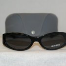 B. New Miu Miu Black Sunglasses: Mod. SMU 02D & Case