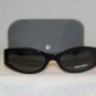 B. New Miu Miu Black Sunglasses: Mod. SMU 02D & Case