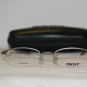 Brand New DKNY Grey Titanium Eyeglasses: Mod. 6614 (043) 47-19 & Case