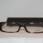 Brand New Prada Tortoise Eyeglasses: Mod. VPR 06L (7WX-1O1) 52-16 & Case