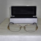 New Donna Karan Gold Eyeglasses: Mod. 3535B & Case