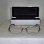 New Donna Karan Gold Eyeglasses: Mod. 3535B & Case