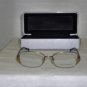 New Donna Karan Gold Eyeglasses: Mod. 3535B & Case