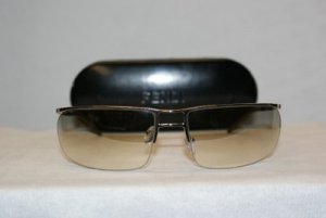 Brand New Fendi Palladium Sunglasses: Mod FS 273 & Case