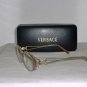 B. New Versace Light Brown Eyeglasses: Mod. V79 & Case
