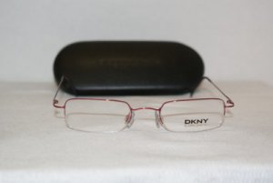 Brand New DKNY Red Eyeglasses: Mod. 6423 44-20 & Case