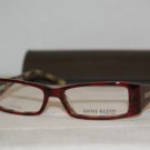Brand New Anne Klein Dark Wine Eyeglasses: Mod. 8064 (161) 48-14 & Case