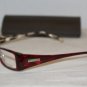 Brand New Anne Klein Dark Wine Eyeglasses: Mod. 8064 (161) 48-14 & Case