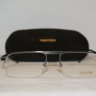 Brand New Tom Ford Gunmetal Eyeglasses: Mod. 5168 (009) 55-17 & Case