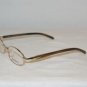 New Ralph Lauren Gold Eyeglasses: Mod. 8001 & Case
