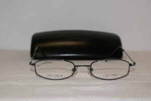 B. New Calvin Klein Eyeglasses: Mod. 542 (015) & Case