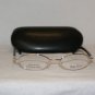 New Ralph Lauren Silver & Wood Eyeglasses: 8001 & Case