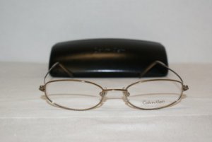 B. New Calvin Klein Eyeglasses: Mod. 557 (073) & Case