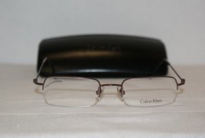B. New Calvin Klein Eyeglasses: Mod. 408 (581) & Case