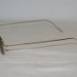Brand New Calvin Klein Gold Sunglasses: Mod. C6 & Case