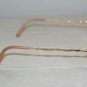 Brand New Christian Dior Peach & Gold Eyeglasses: Mod. 2892 (43D) & Case