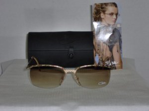 Brand New Cazal Gold Sunglasses: Mod. 274 & Case