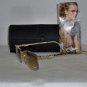 Brand New Cazal Gold Sunglasses: Mod. 274 & Case