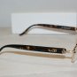 Brand New Christian Dior Shiny Gold Eyeglasses: Mod. 3514 (25E) 55-17 & Case