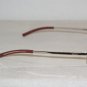 Brand New DKNY Shiny Silver Eyeglasses: Mod. 5607 (1002) 52-17 & Case