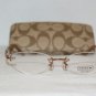 Brand New Coach Orange Eyeglasses: Mod. Erin & Case