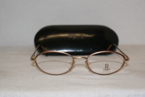 Brand New Fendi Mocha Eyeglasses: Mod. 78 & Case