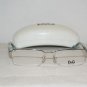 Brand New D&G Dolce & Gabbana Silver Eyeglasses: Mod. 5078 (457) 50-17 & Case