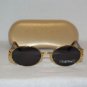 Brand New Caviar Shiny Gold Sunglasses: Mod. 8159 &Case