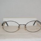 Brand New Christian Dior Gunmetal Eyeglasses: Mod. 3510 (20Z) & Case
