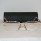 Brand New Cazal Gold Eyeglasses: Mod. 274 & Case