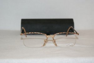 Brand New Cazal Gold Eyeglasses: Mod. 274 & Case