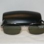 Brand New Calvin Klein Gunmetal Sunglasses: Mod. 260S (558) & Case