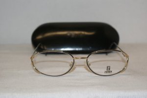 Brand New Fendi Black Eyeglasses: Mod. 82 & Case
