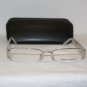 Brand New Dolce & Gabbana Silver Marble Eyeglasses: Mod. 1155 (290) 50-17 & Case