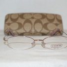 Brand New Coach Rose Eyeglasses: Mod. Lily 48-17 & Case