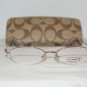 Brand New Coach Rose Eyeglasses: Mod. Lily 48-17 & Case