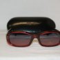 Brand New Fendi Garnet Sunglasses: Mod. 225 & Case