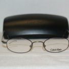 Brand New Calvin Klein Tortoise Grey Eyeglasses: Mod. 145 (553) 47-20 & Case