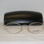 Brand New Calvin Klein Light Silver Eyeglasses: Mod. 342 (540) 44-20 & Case