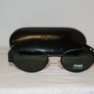 Brand New Fendi Satin Ebony Sunglasses: Mod. 176 & Case