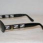 Brand New Fendi Satin Ebony Sunglasses: Mod. 176 & Case