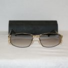 B. New Cazal Black, Gold Sunglasses: Mod. 910 & Case