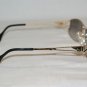 B. New Cazal Black, Gold Sunglasses: Mod. 910 & Case