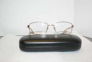 B. New Ralph Lauren Gold Eyeglasses: Mod. 5019 & Case