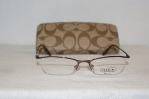Brand New Coach Tan Eyeglasses: Mod. Hailey 48-16 & Case