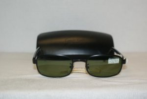 Brand New Calvin Klein Black Sunglasses: Mod. 260S (590) & Case