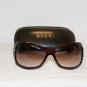 B. New Gucci Maroon Sunglasses: Mod. 2901 Strass & Case