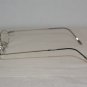 Brand New Calvin Klein Shiny Silver Eyeglasses: Mod. 143 (565) 45-20 & Case