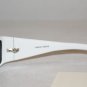 B. New Giorgio Armani White Sunglasses: Mod. 66 & Case