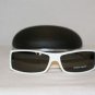 B. New Giorgio Armani White Sunglasses: Mod. 66 & Case